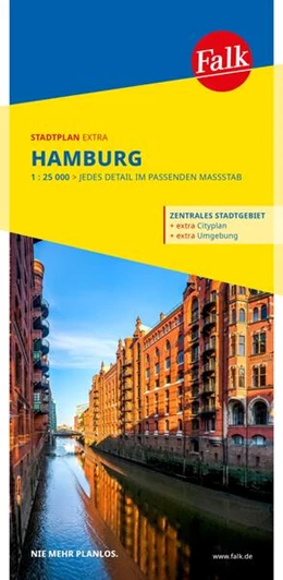 Abbildung von Falk Stadtplan Extra Hamburg 1:25.000 | 35. Auflage | 2024 | beck-shop.de