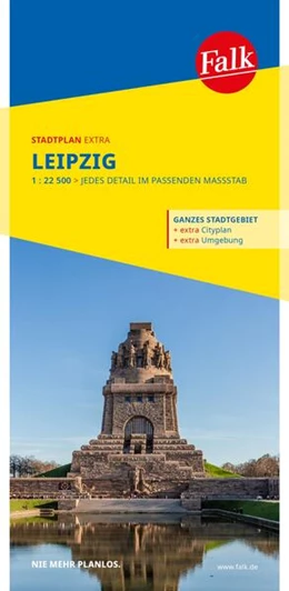 Abbildung von Falk Stadtplan Extra Leipzig 1:22.500 | 23. Auflage | 2024 | beck-shop.de