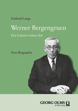 Abbildung von Lange | Werner Bergengruen | 1. Auflage | 2024 | beck-shop.de