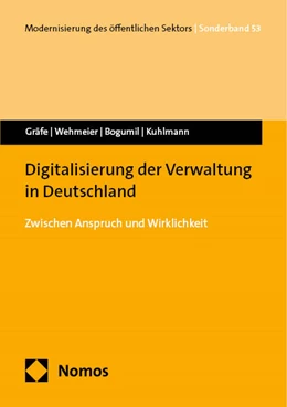 Abbildung von Gräfe / Wehmeier | Digitalisierung der Verwaltung in Deutschland | 1. Auflage | 2024 | beck-shop.de