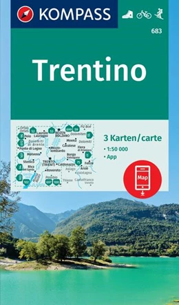Abbildung von KOMPASS Wanderkarten-Set 683 Trentino (3 Karten) 1:50.000 | 4. Auflage | 2024 | beck-shop.de