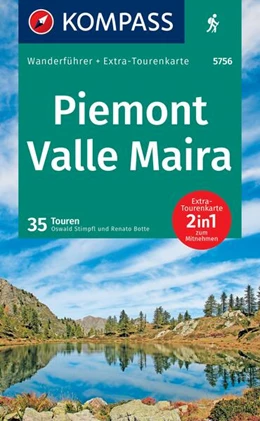 Abbildung von Stimpfl / Botte | KOMPASS Wanderführer Piemont, Valle Maira, 35 Touren mit Extra-Tourenkarte | 4. Auflage | 2024 | beck-shop.de