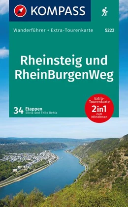 Abbildung von Behla | KOMPASS Wanderführer Rheinsteig RheinBurgenWeg, 34 Etappen mit Extra-Tourenkarte | 5. Auflage | 2024 | beck-shop.de