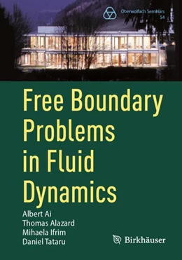 Abbildung von Ai / Alazard | Free Boundary Problems in Fluid Dynamics | 1. Auflage | 2024 | 54 | beck-shop.de