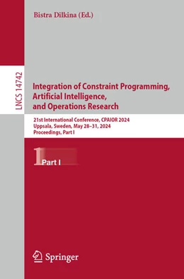 Abbildung von Dilkina | Integration of Constraint Programming, Artificial Intelligence, and Operations Research | 1. Auflage | 2024 | 14742 | beck-shop.de