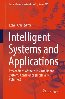 Abbildung von Arai | Intelligent Systems and Applications | 1. Auflage | 2024 | beck-shop.de