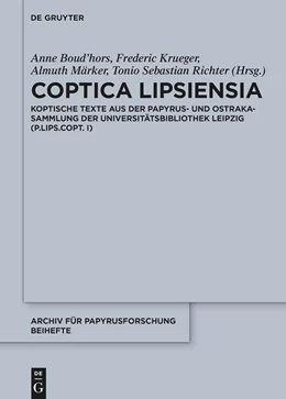 Abbildung von Boud'hors / Krueger | Coptica Lipsiensia | 1. Auflage | 2024 | beck-shop.de