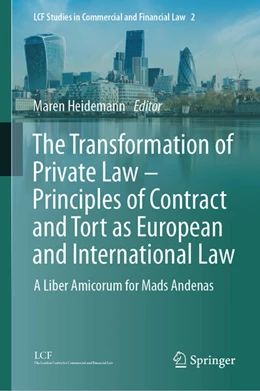 Abbildung von Heidemann | The Transformation of Private Law - Principles of Contract and Tort as European and International Law | 1. Auflage | 2024 | beck-shop.de