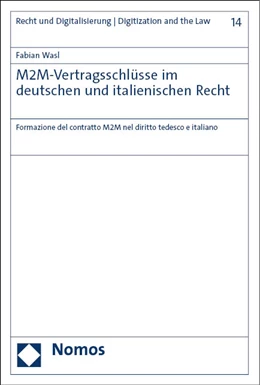 Abbildung von Wasl | M2M-Vertragsschlüsse im deutschen und italienischen Recht | 1. Auflage | 2023 | beck-shop.de