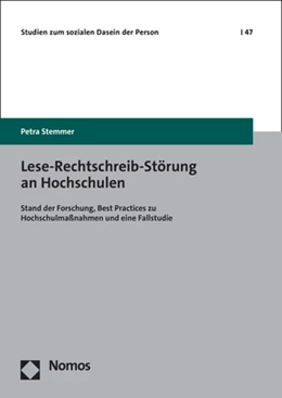 Abbildung von Stemmer | Lese-Rechtschreib-Störung an Hochschulen | 1. Auflage | 2023 | beck-shop.de