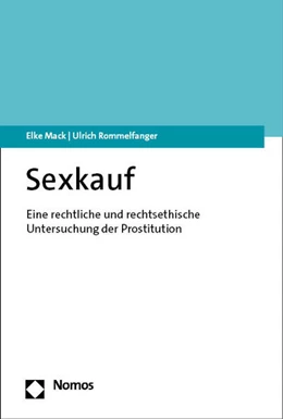 Abbildung von Mack / Rommelfanger | Sexkauf | 1. Auflage | 2023 | beck-shop.de
