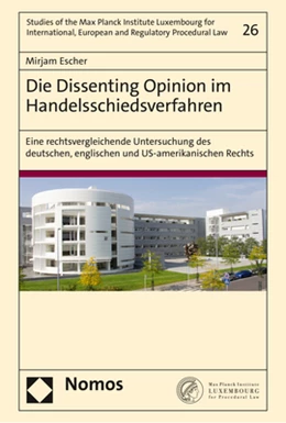 Abbildung von Escher | Die Dissenting Opinion im Handelsschiedsverfahren | 1. Auflage | 2023 | beck-shop.de