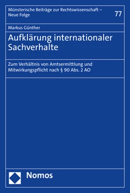 Abbildung von Günther | Aufklärung internationaler Sachverhalte | 1. Auflage | 2023 | beck-shop.de