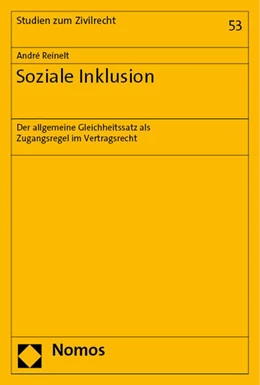 Abbildung von Reinelt | Soziale Inklusion | 1. Auflage | 2023 | beck-shop.de