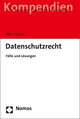 Abbildung von Eßer / Franck | Datenschutzrecht | 1. Auflage | 2021 | beck-shop.de