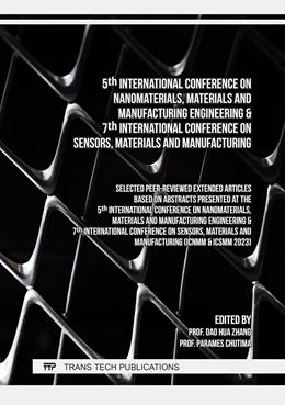 Abbildung von Zhang / Chutima | 5th International Conference on Nanomaterials, Materials and Manufacturing Engineering & 7th International Conference on Sensors, Materials and Manufacturing | 1. Auflage | 2024 | beck-shop.de