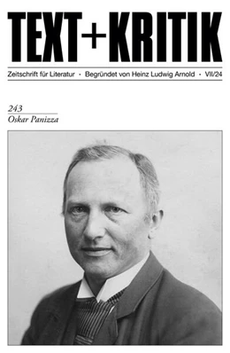 Abbildung von Oskar Panizza | 1. Auflage | 2024 | 243 | beck-shop.de