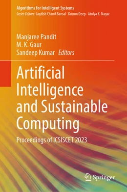 Abbildung von Pandit / Gaur | Artificial Intelligence and Sustainable Computing | 1. Auflage | 2024 | beck-shop.de