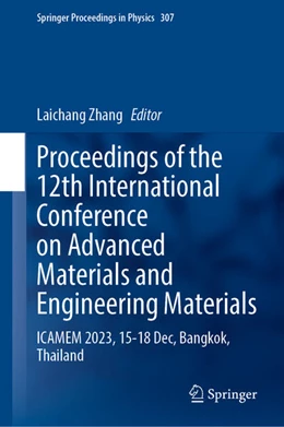 Abbildung von Zhang | Proceedings of the 12th International Conference on Advanced Materials and Engineering Materials | 1. Auflage | 2024 | 307 | beck-shop.de