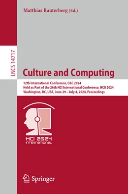 Abbildung von Rauterberg | Culture and Computing | 1. Auflage | 2024 | 14717 | beck-shop.de