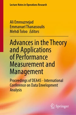 Abbildung von Emrouznejad / Thanassoulis | Advances in the Theory and Applications of Performance Measurement and Management | 1. Auflage | 2024 | beck-shop.de