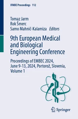 Abbildung von Jarm / Šmerc | 9th European Medical and Biological Engineering Conference | 1. Auflage | 2024 | 112 | beck-shop.de
