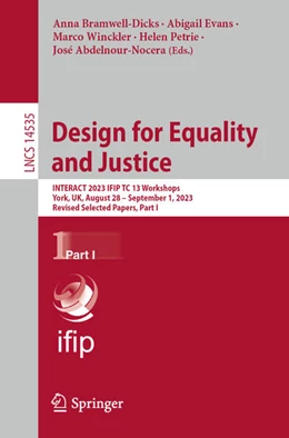 Abbildung von Bramwell-Dicks / Evans | Design for Equality and Justice | 1. Auflage | 2024 | 14535 | beck-shop.de
