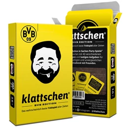 Abbildung von Görz / D&R DENKRIESEN GmbH | DENKRIESEN - klattschen® - Trinkspiel - BVB Edition | 1. Auflage | 2024 | beck-shop.de