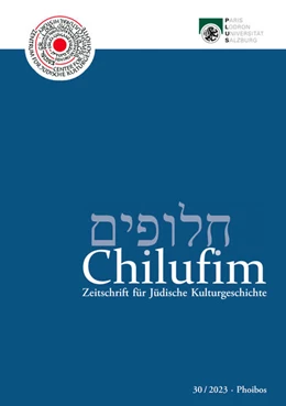 Abbildung von Zentrum für Jüdische Kulturgeschichte der Universität Salzburg | Chilufim 30, 2023 | 1. Auflage | 2024 | beck-shop.de