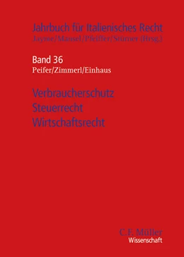 Abbildung von Stürner | Verbraucherschutz - Steuerrecht - Wirtschaftsrecht | 1. Auflage | 2024 | 36 | beck-shop.de