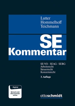 Abbildung von Lutter / Hommelhoff | SE-Kommentar | 3. Auflage | 2024 | beck-shop.de