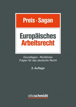 Abbildung von Preis / Schmidt | Europäisches Arbeitsrecht | 3. Auflage | 2024 | beck-shop.de