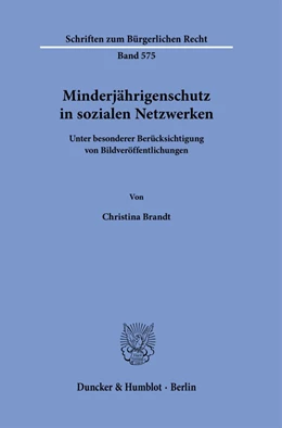 Abbildung von Brandt | Minderjährigenschutz in sozialen Netzwerken | 1. Auflage | 2024 | beck-shop.de