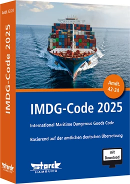 Abbildung von IMDG-Code 2025 | 1. Auflage | 2024 | beck-shop.de