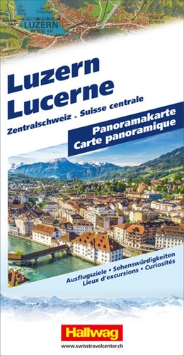 Abbildung von Hallwag Kümmerly+Frey AG | Hallwag Panoramakarte Luzern | 2. Auflage | 2024 | beck-shop.de