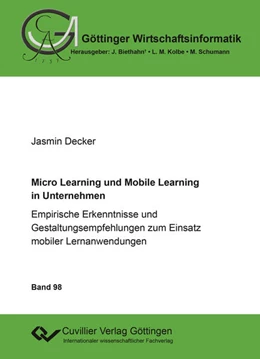 Abbildung von Decker | Micro Learning und Mobile Learning in Unternehmen | 1. Auflage | 2018 | beck-shop.de