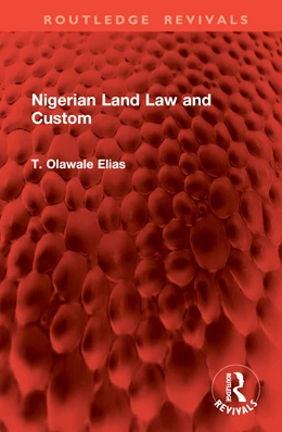 Abbildung von Elias | Nigerian Land Law and Custom | 1. Auflage | 2024 | beck-shop.de