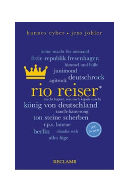 Abbildung von Eyber / Johler | Rio Reiser. 100 Seiten | 1. Auflage | 2024 | beck-shop.de