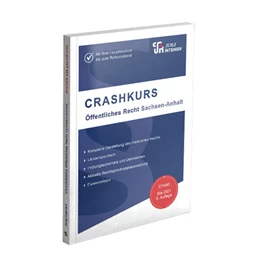 Abbildung von Kues | CRASHKURS Öffentliches Recht - Sachsen-Anhalt | 8. Auflage | 2024 | beck-shop.de