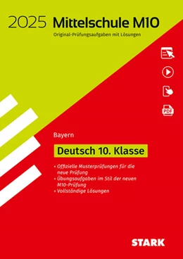 Abbildung von STARK Original-Prüfungen Mittelschule M10 2025 - Deutsch - Bayern | 21. Auflage | 2024 | beck-shop.de