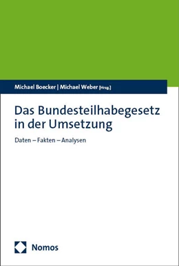 Abbildung von Boecker / Weber | Das Bundesteilhabegesetz in der Umsetzung | 1. Auflage | 2024 | beck-shop.de