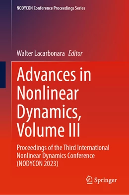 Abbildung von Lacarbonara | Advances in Nonlinear Dynamics, Volume III | 1. Auflage | 2024 | beck-shop.de