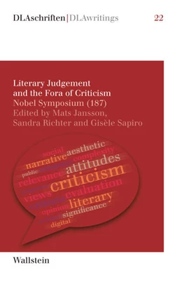 Abbildung von Jansson / Richter | Literary Judgement and the Fora of Criticism | 1. Auflage | 2024 | beck-shop.de