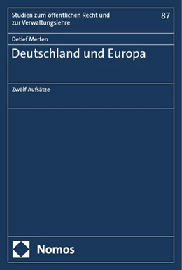 Abbildung von Merten | Deutschland und Europa | 1. Auflage | 2024 | beck-shop.de