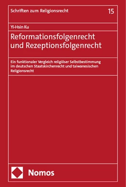 Abbildung von Ku | Reformationsfolgenrecht und Rezeptionsfolgenrecht | 1. Auflage | 2024 | beck-shop.de