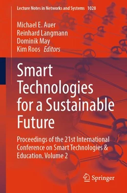 Abbildung von Auer / Langmann | Smart Technologies for a Sustainable Future | 1. Auflage | 2024 | 1028 | beck-shop.de
