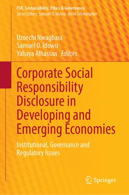 Abbildung von Idowu / Nwagbara | Corporate Social Responsibility Disclosure in Developing and Emerging Economies | 1. Auflage | 2024 | beck-shop.de