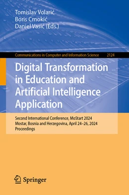 Abbildung von Volaric / Crnokic | Digital Transformation in Education and Artificial Intelligence Application | 1. Auflage | 2024 | 2124 | beck-shop.de