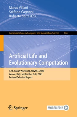 Abbildung von Villani / Cagnoni | Artificial Life and Evolutionary Computation | 1. Auflage | 2024 | beck-shop.de