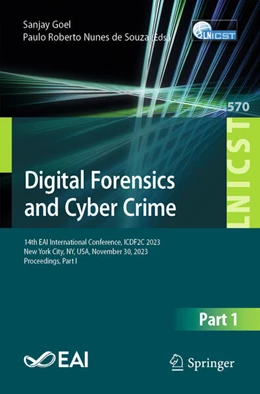 Abbildung von Goel / Nunes de Souza | Digital Forensics and Cyber Crime | 1. Auflage | 2024 | beck-shop.de